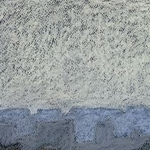 Mgła, tłusty pastel, 20 x 70 cm, 2020